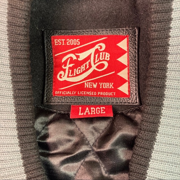COPY - Flight Club Varsity Jacket - Picture 3 of 5